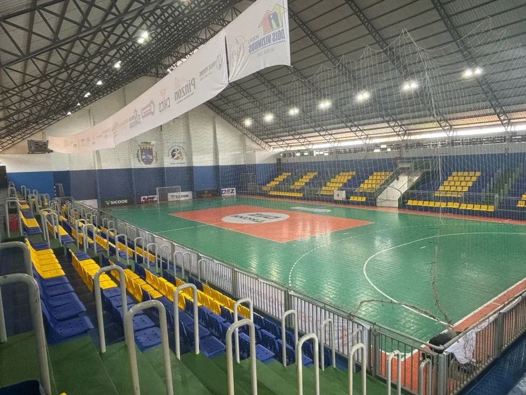 Ginásio de Esportes Teodorico Guimarães de Dois Vizinhos Recebe Significativas Melhorias