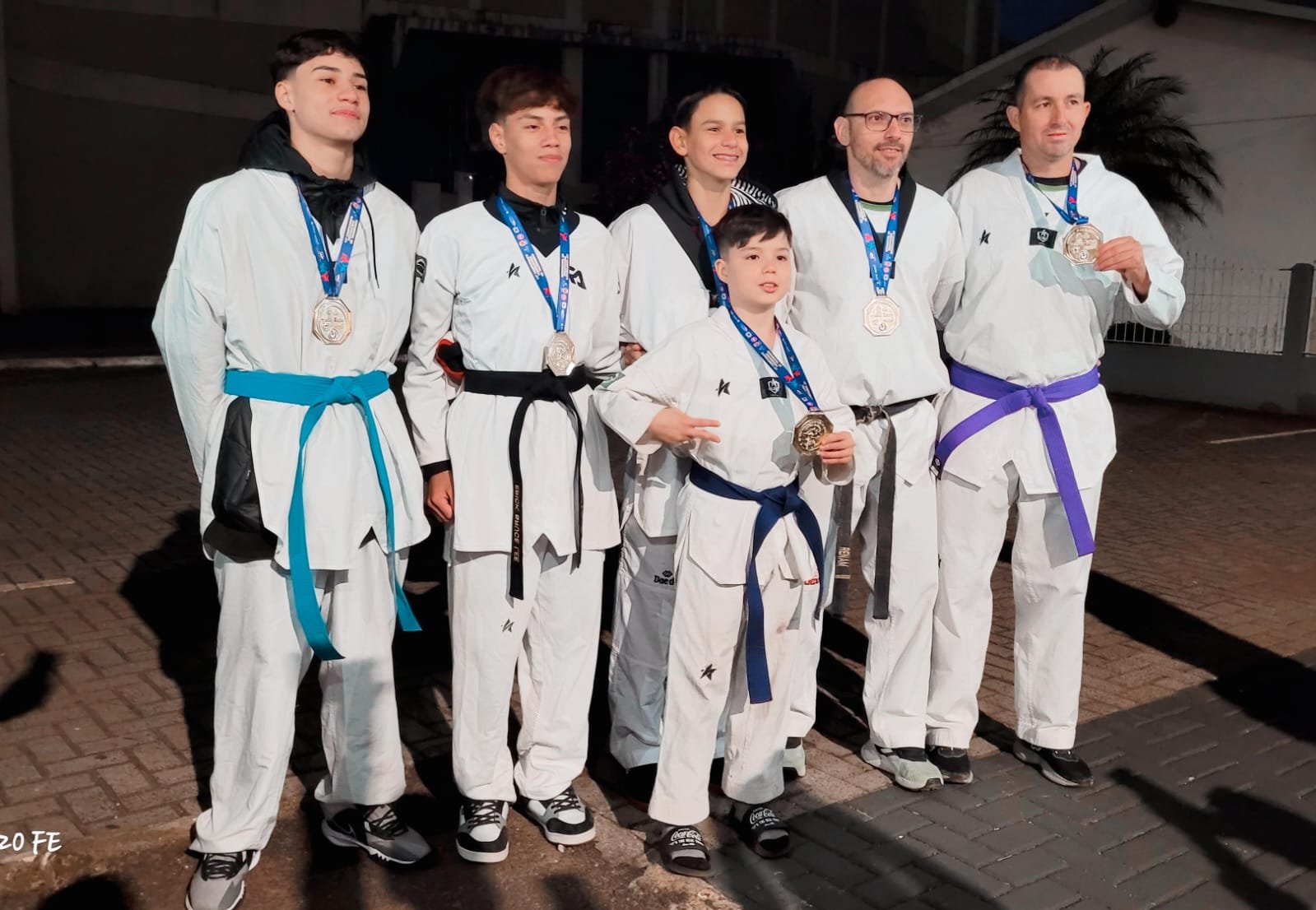 Novamente Atletas de Dois Vizinhos Conquistam Bons Resultados Neste Final de Semana no Brasil Open de Taekwondo