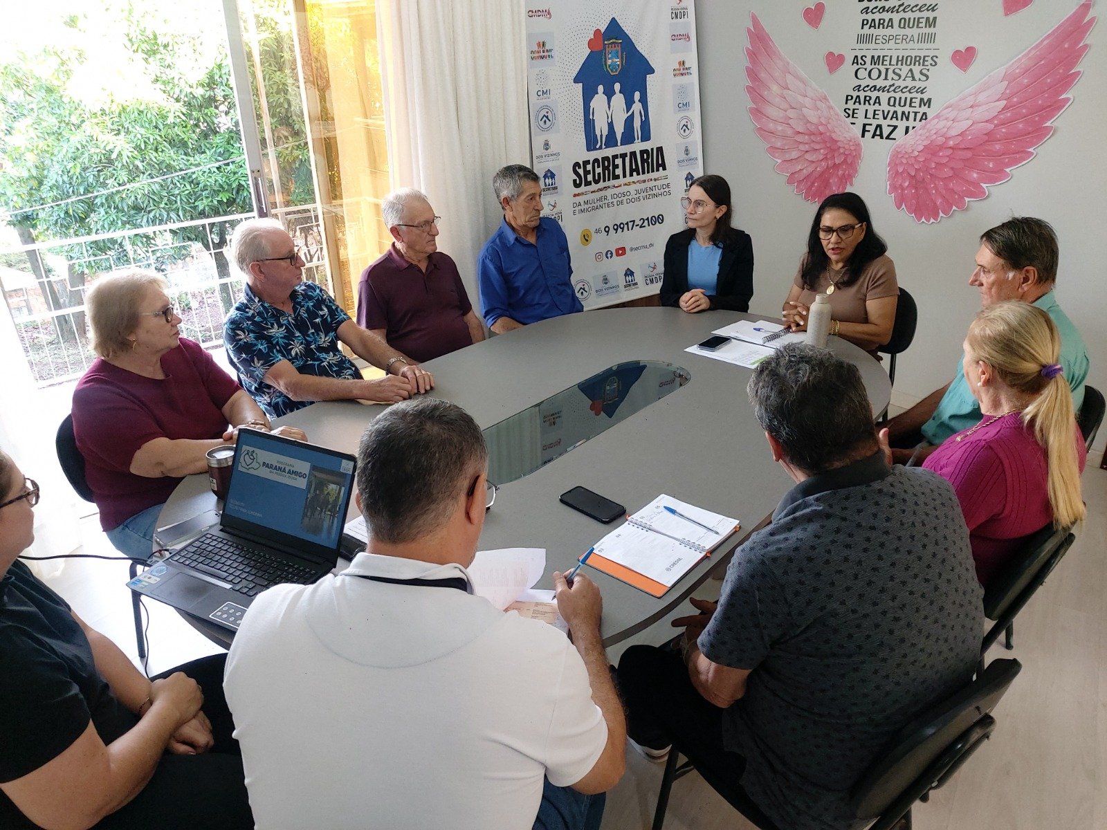 Prefeito Em Exercício Convoca Reunião Com Clubes de Idosos da Cidade