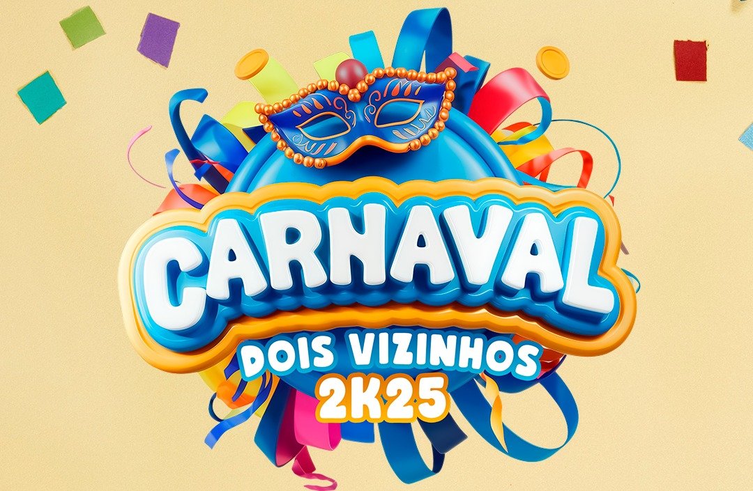 CARNAVAL 2025 SERÁ NO PARQUE DE EXPOSIÇÕES!