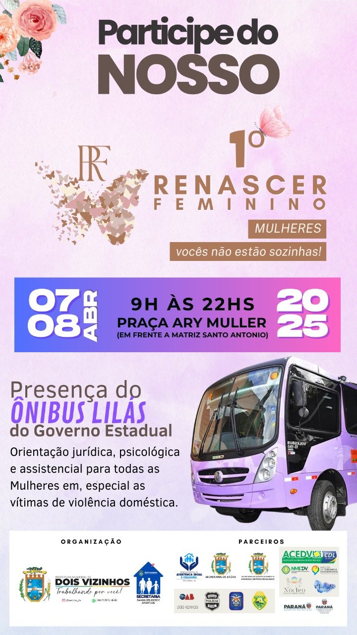 RENASCER FEMININO É ABERTO EM DOIS VIZINHOS