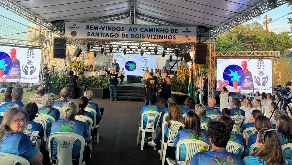 DOIS VIZINHOS GARANTE RECURSOS PARA INAUGURAÇÃO DO CAMINHO DE SANTIAGO