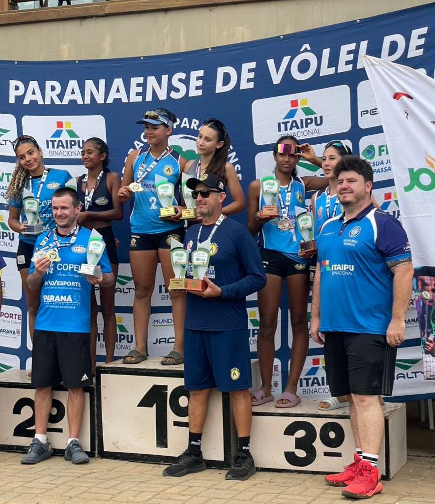 ATLETA DUOVIZINHENSE ESTREIA E BRILHA NO CAMPEONATO PARANAENSE DE VÔLEI DE PRAIA