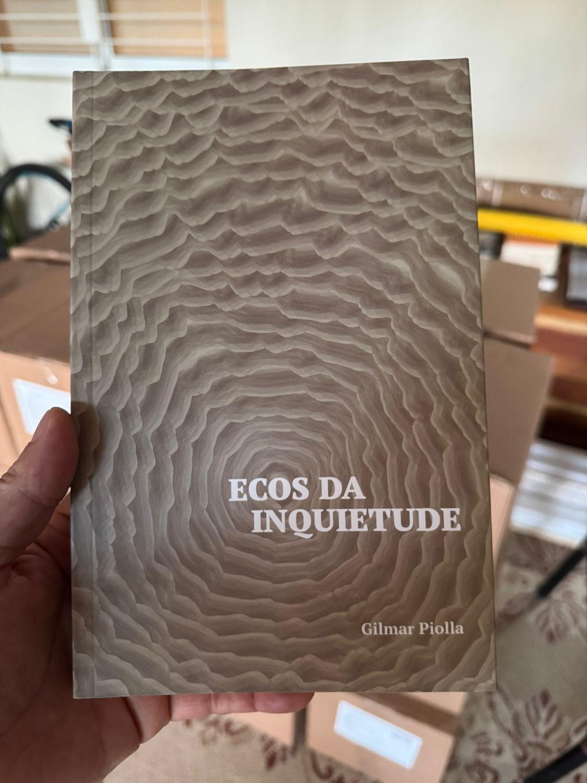 DOIS VIZINHOS RECEBE O LANÇAMENTO DO LIVRO ECOS DA INQUIETUDE, DO JORNALISTA DUOVIZINHENSE GILMAR PIOLLA
