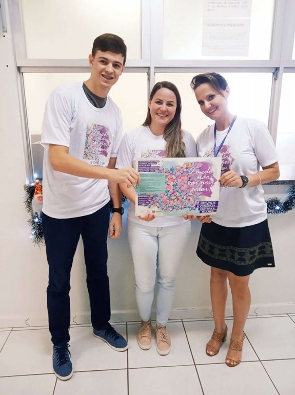 Núcleo Municipal de Prevenção Às Violências e Promoção da Saúde Realizam Mobilização para Conscientização.