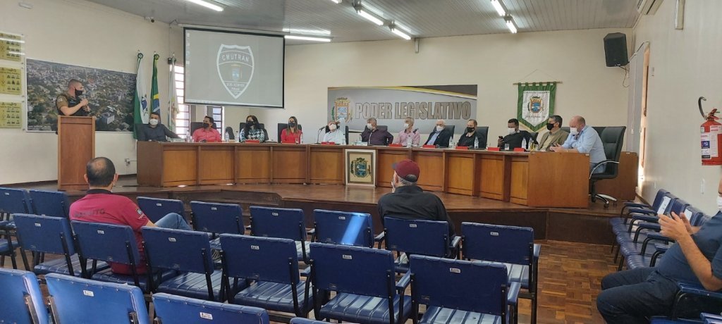 Conselho Municipal de Trânsito - Cmutran, Tomou Posse na Câmara Municipal