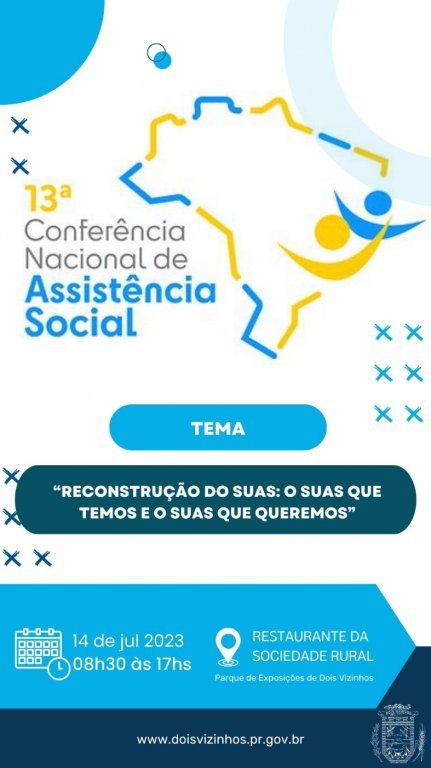 Secretaria de Assistência Social e Cmas Realizarão Conferência Municipal de Assistência Social
